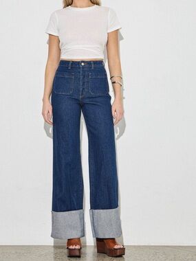 Rollas Sailor Cuffed Jean